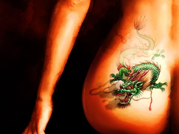 Фото и значение татуировки Дракон ( Удача.Сила.Власть.Мудрость.) X_8fee04a2